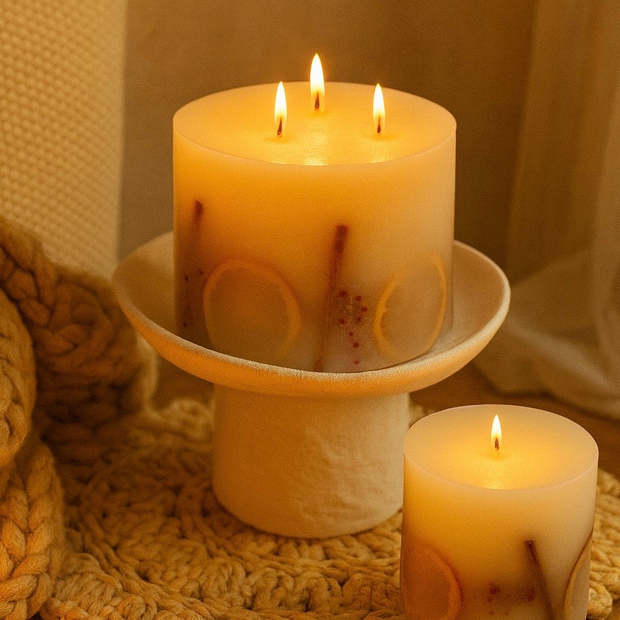 Winter | Large Botanical Candle