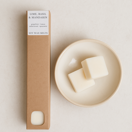 Lime, Basil & Mandarin | soy wax melts
